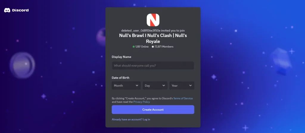 Join Nulls Brawl Discord Server